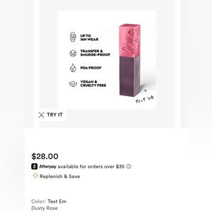 Urban Decay Vice Lip Bond Glossy Longwear Liquid Lipstick 💄